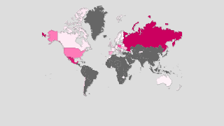 Produzione mondiale di lamponi per paese Thumbnail