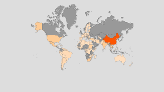 Wereldwijde grapefruitproductie per land Thumbnail