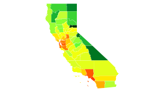 California Population Density Thumbnail