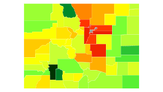 Colorado Population Density Thumbnail