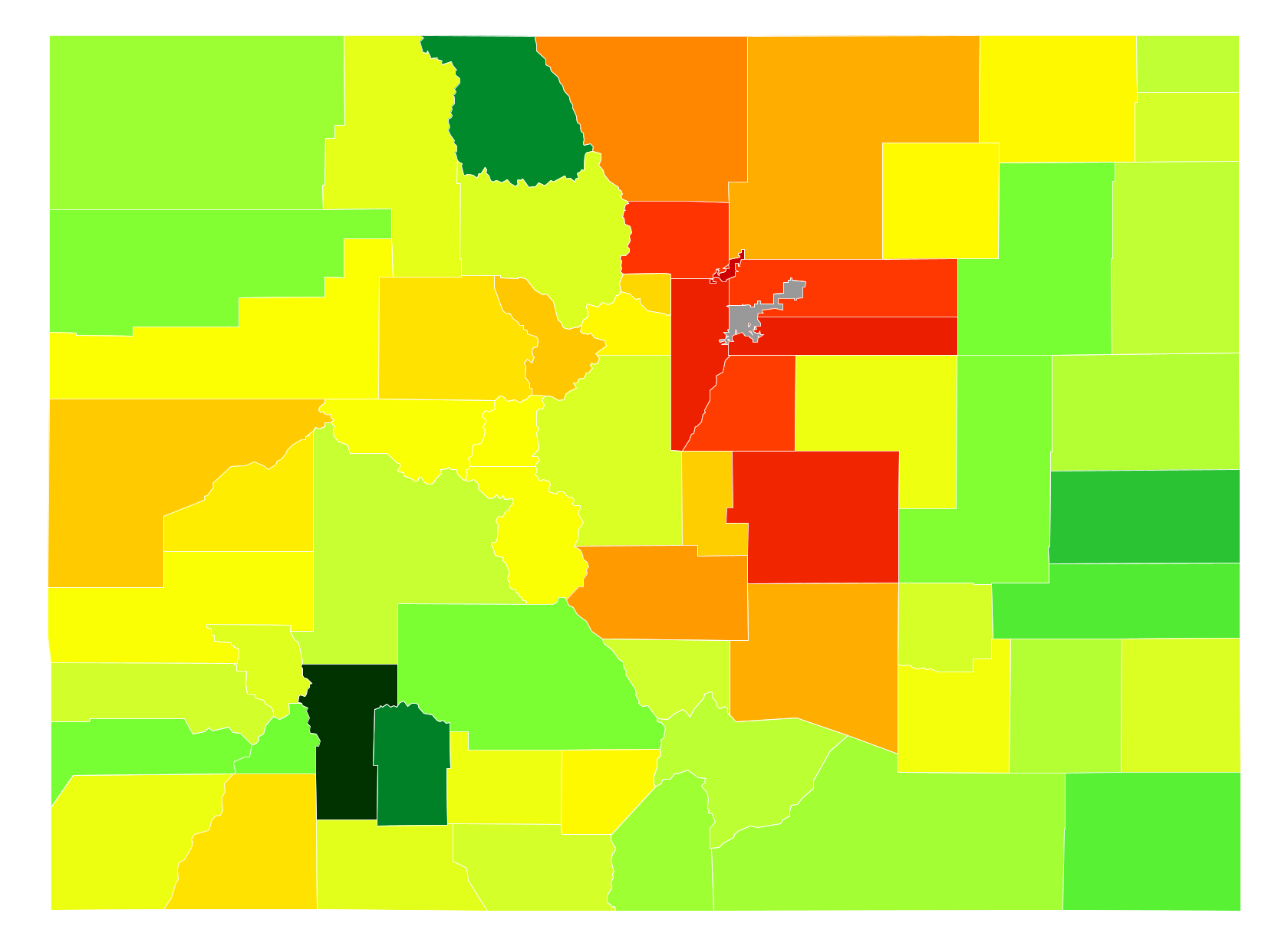 Colorado Population Density