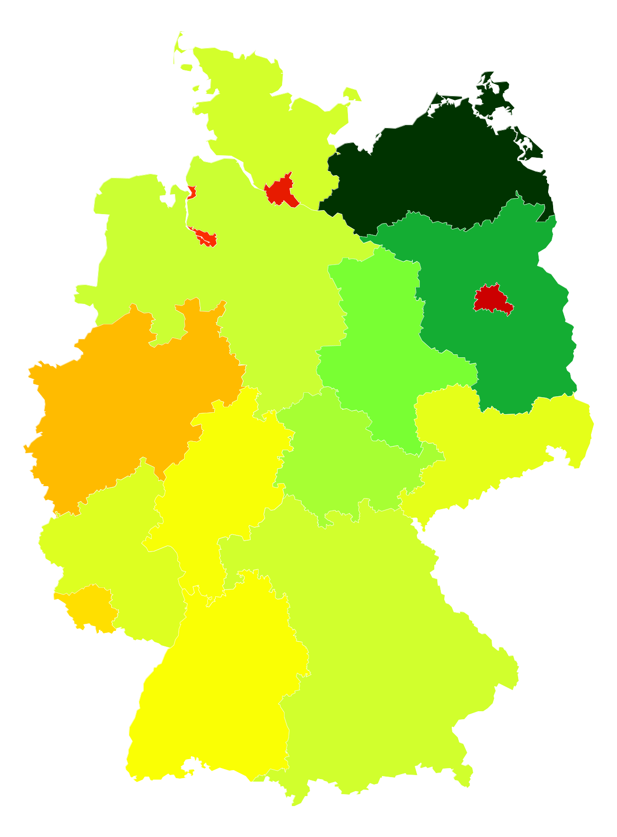 Wie Viele Freistaaten Gibt Es In Deutschland Bundesländer Deutschland