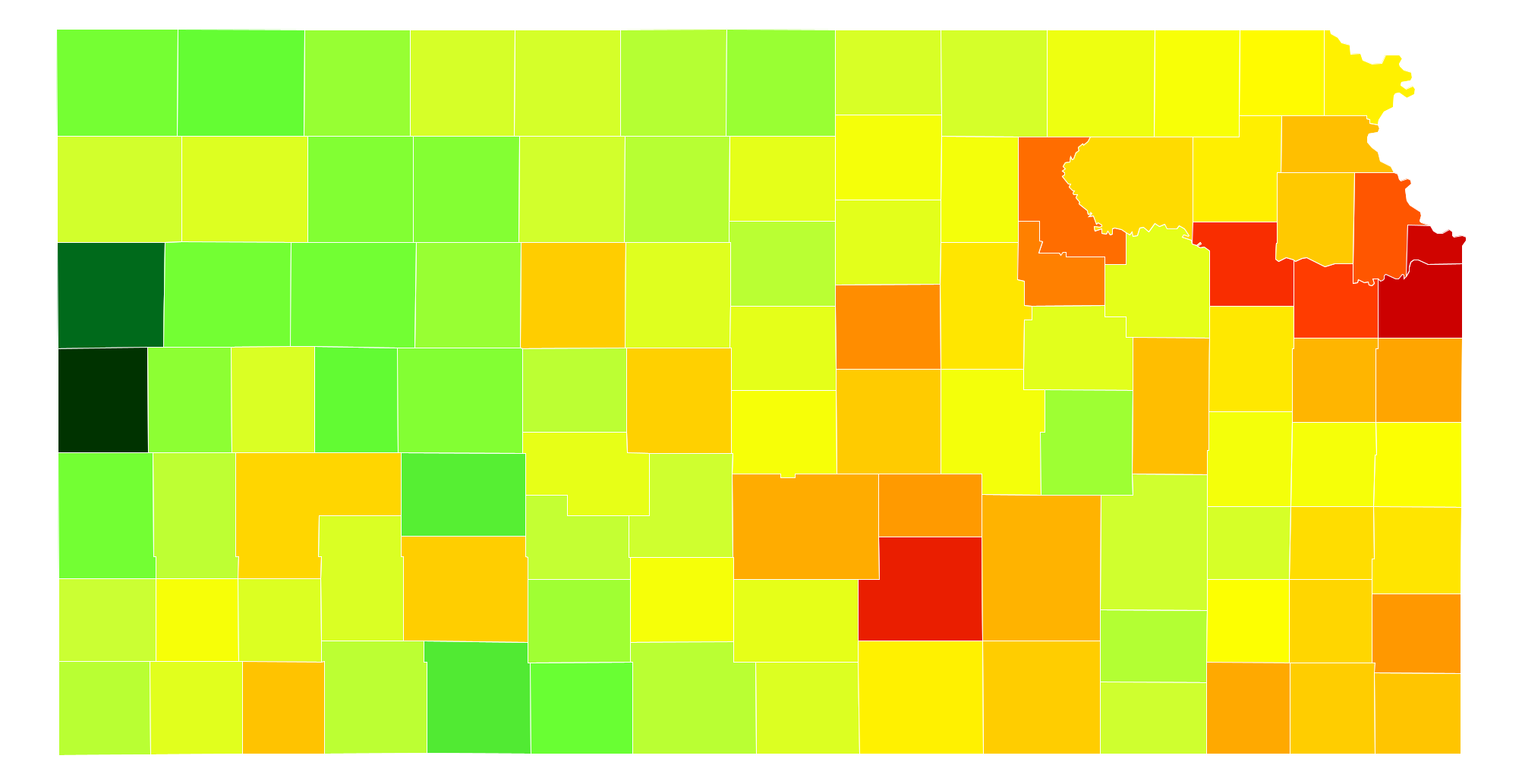 Kansas Population Density
