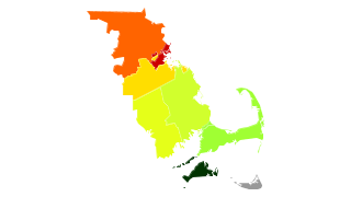 Massachusetts Population Density Thumbnail