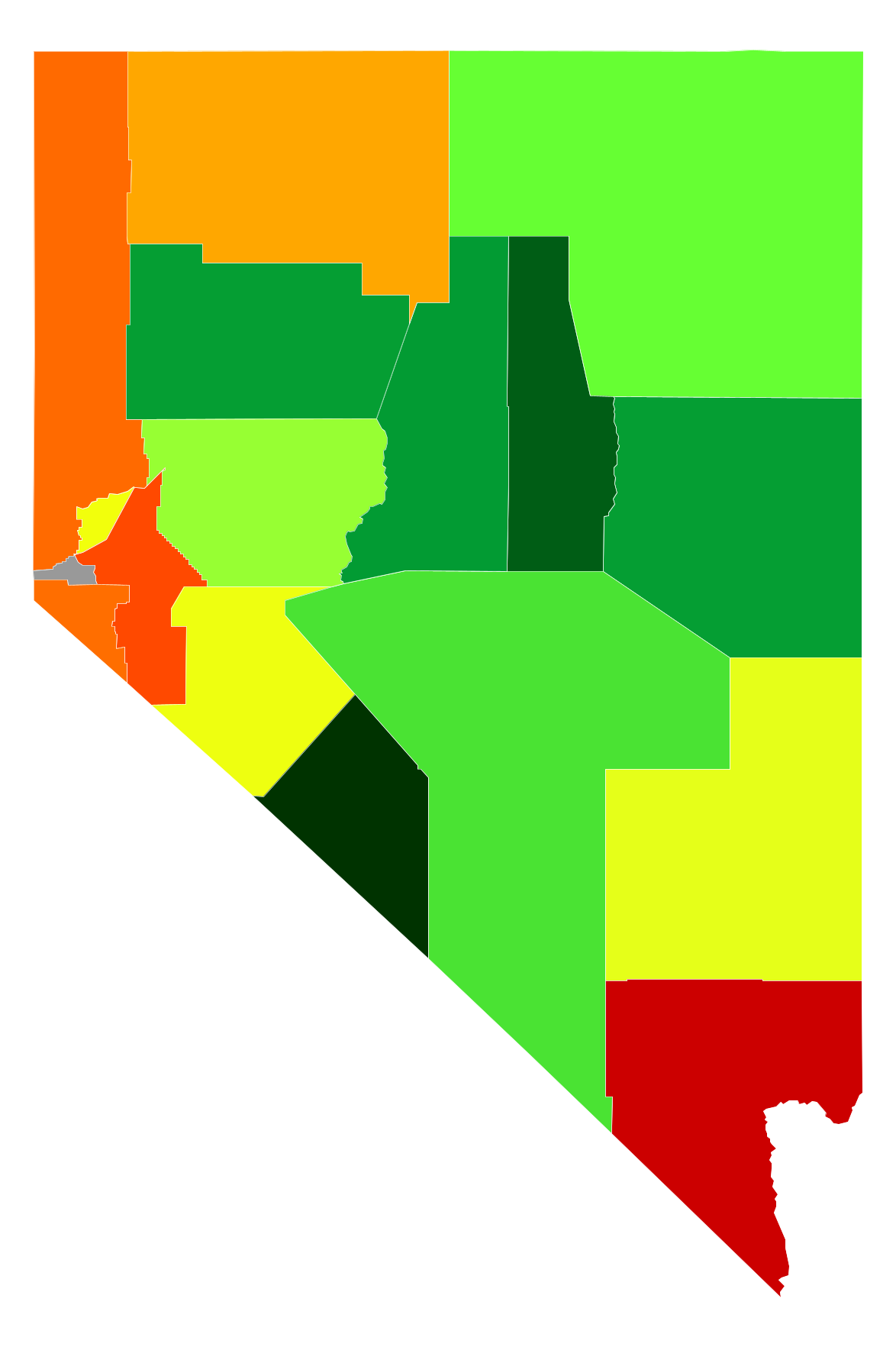 Nevada Population Density
