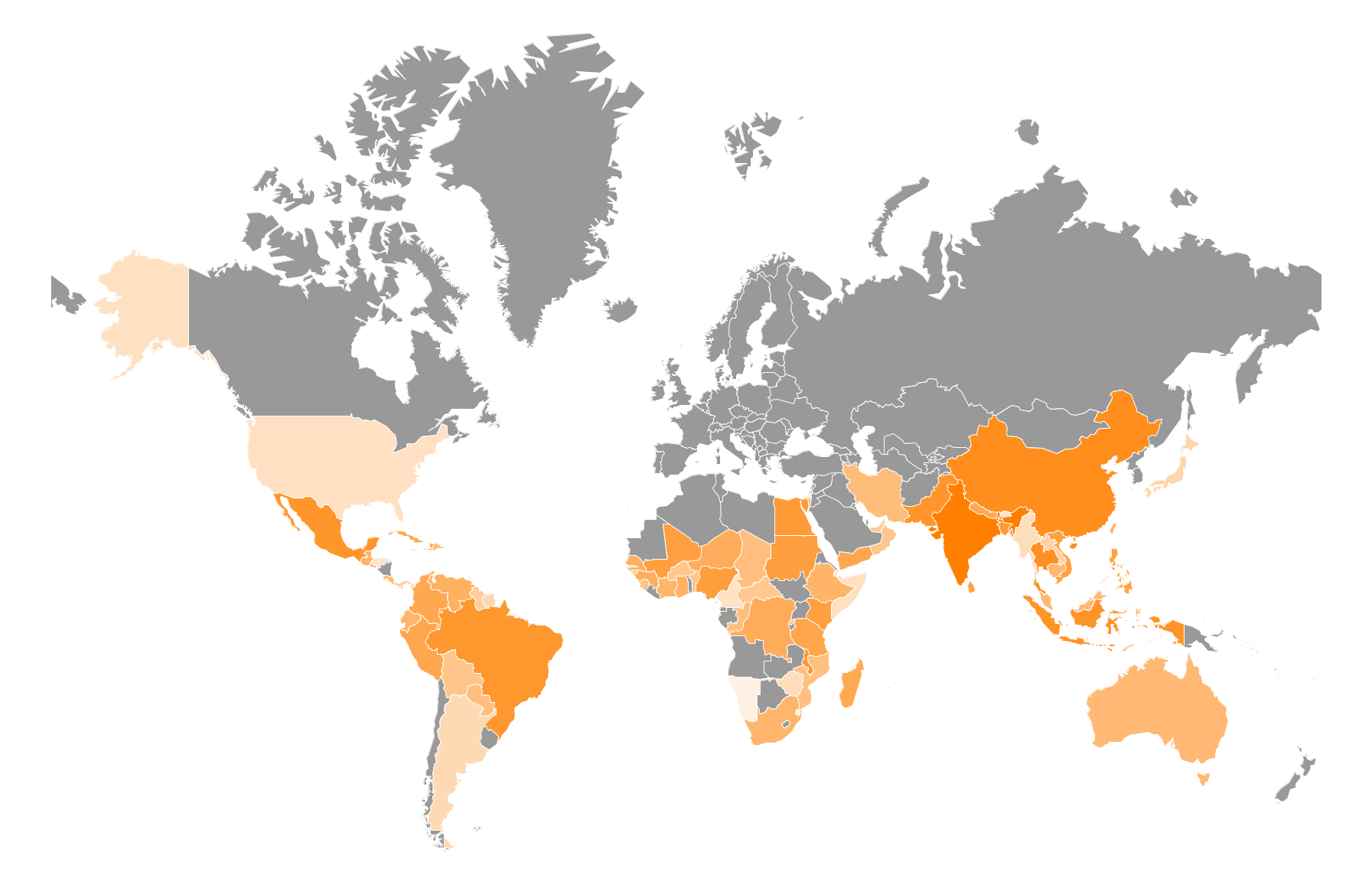 Guava List To Map World's Leading Mango And Guava Producing Countries - Atlasbig.com
