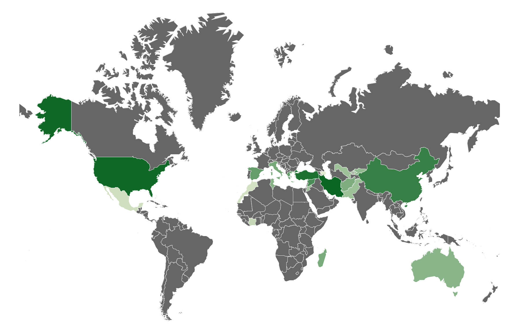 World's top Pistachio Producing Countries