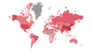Map of Countries by Tomato Production Thumbnail