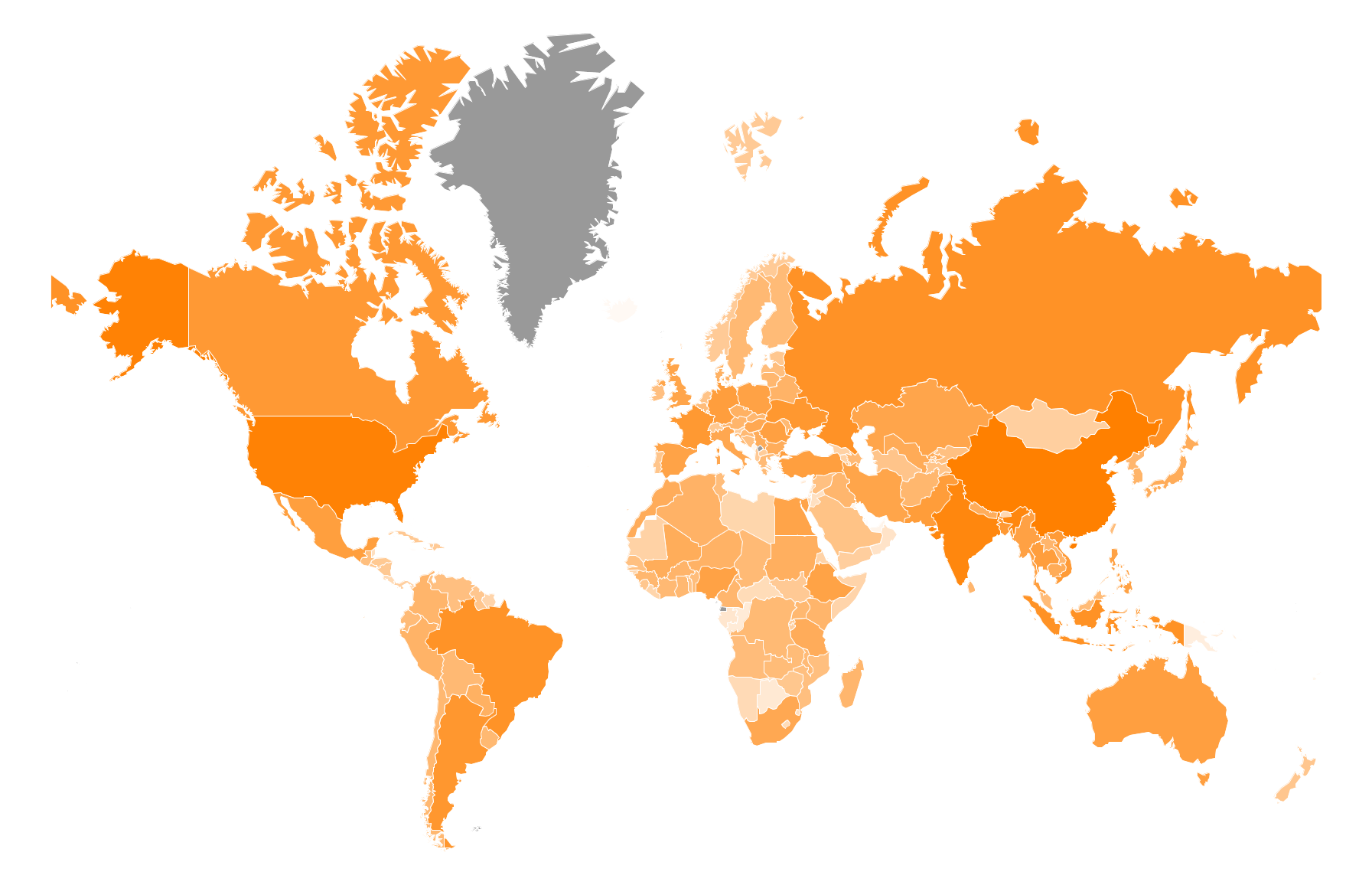 Countries by Total Cereal Production