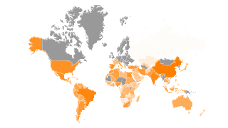 Countries by Total Citrus Production Thumbnail