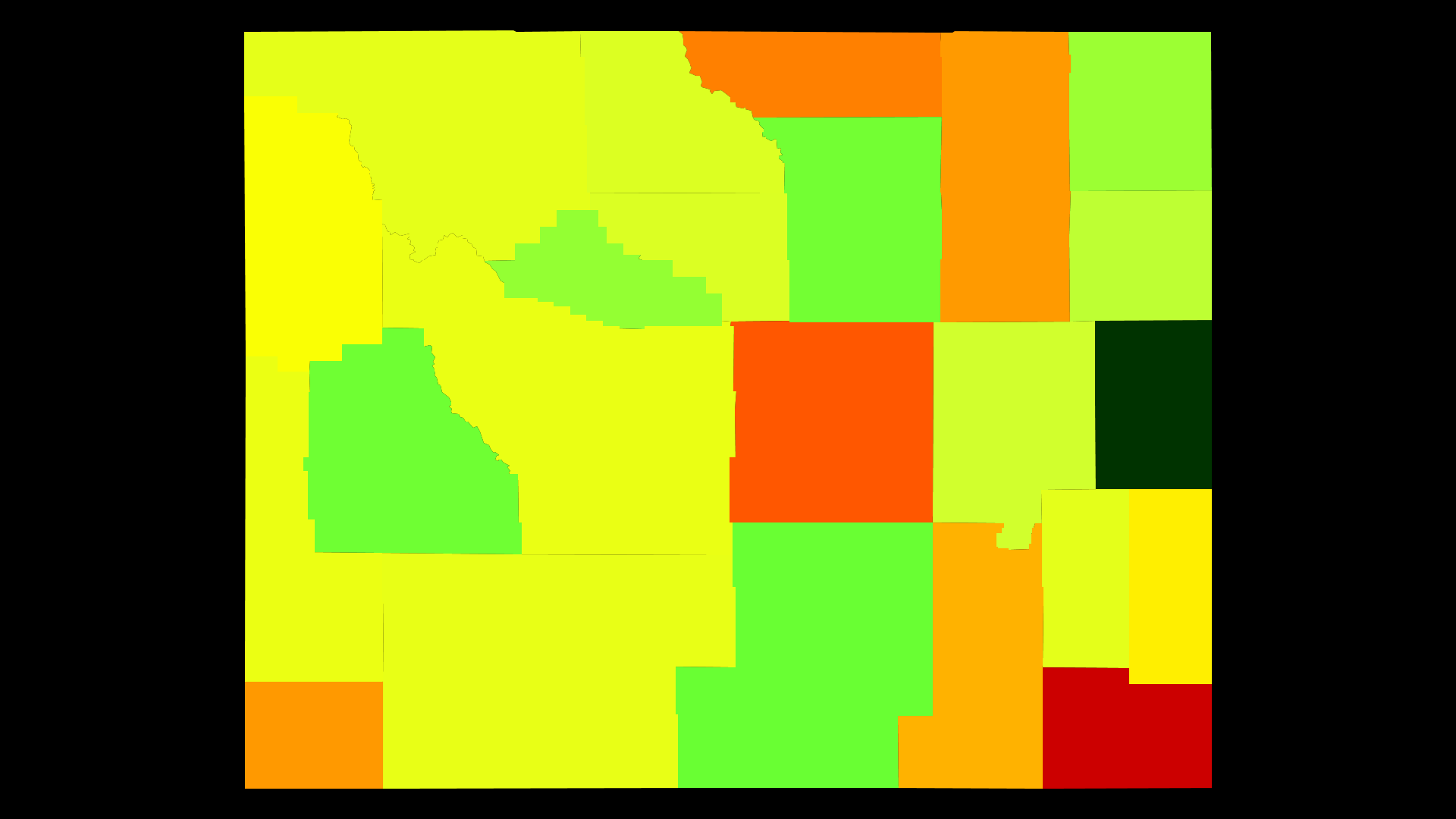 Wyoming Population Density