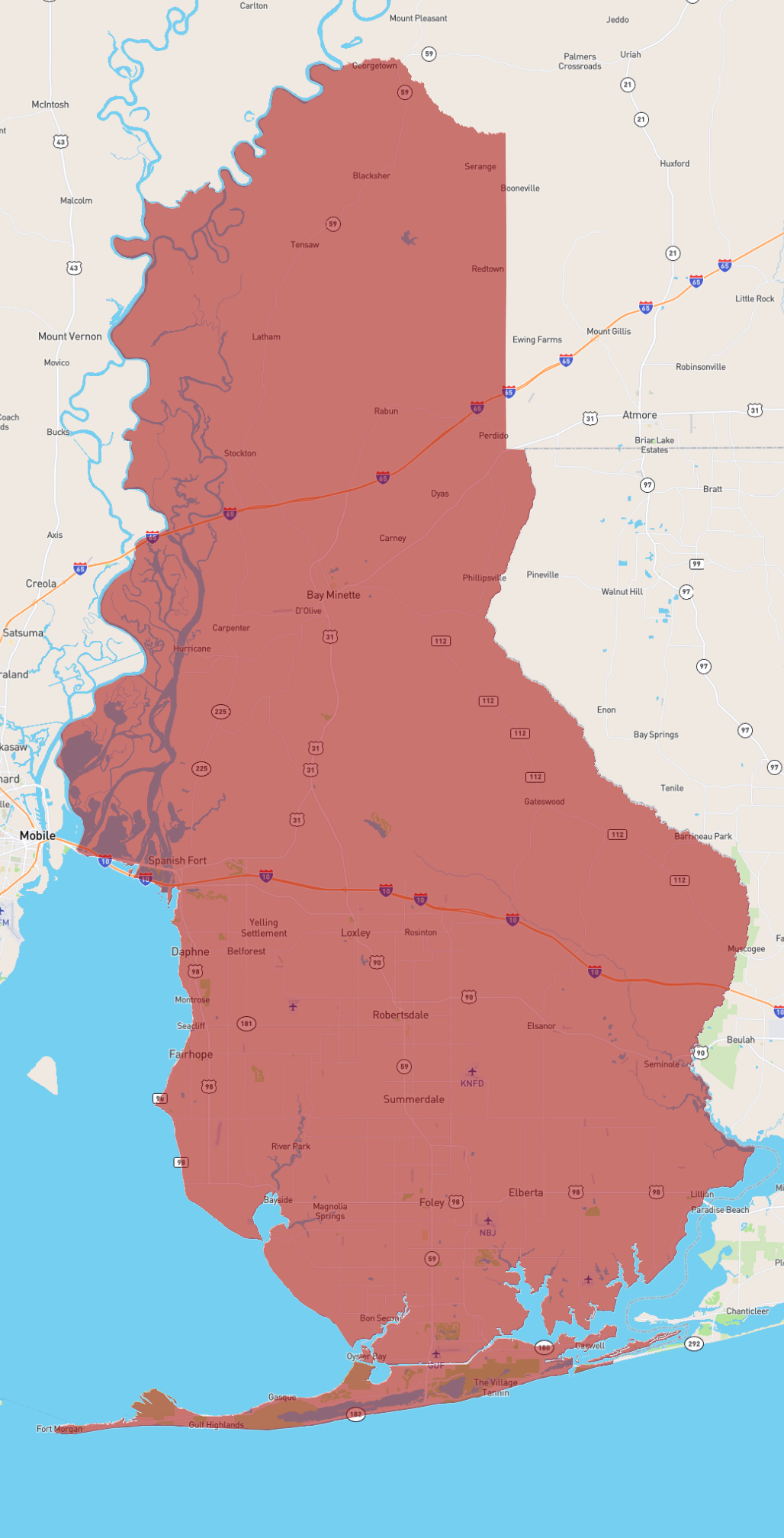 Alabama Baldwin County