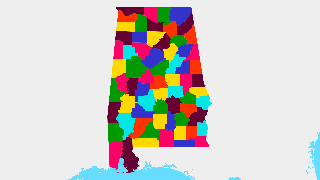 Counties of Alabama Thumbnail