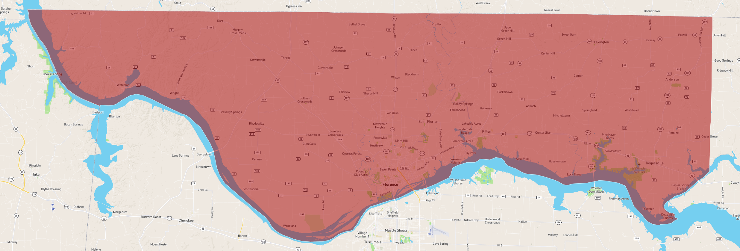 Alabama Lauderdale County