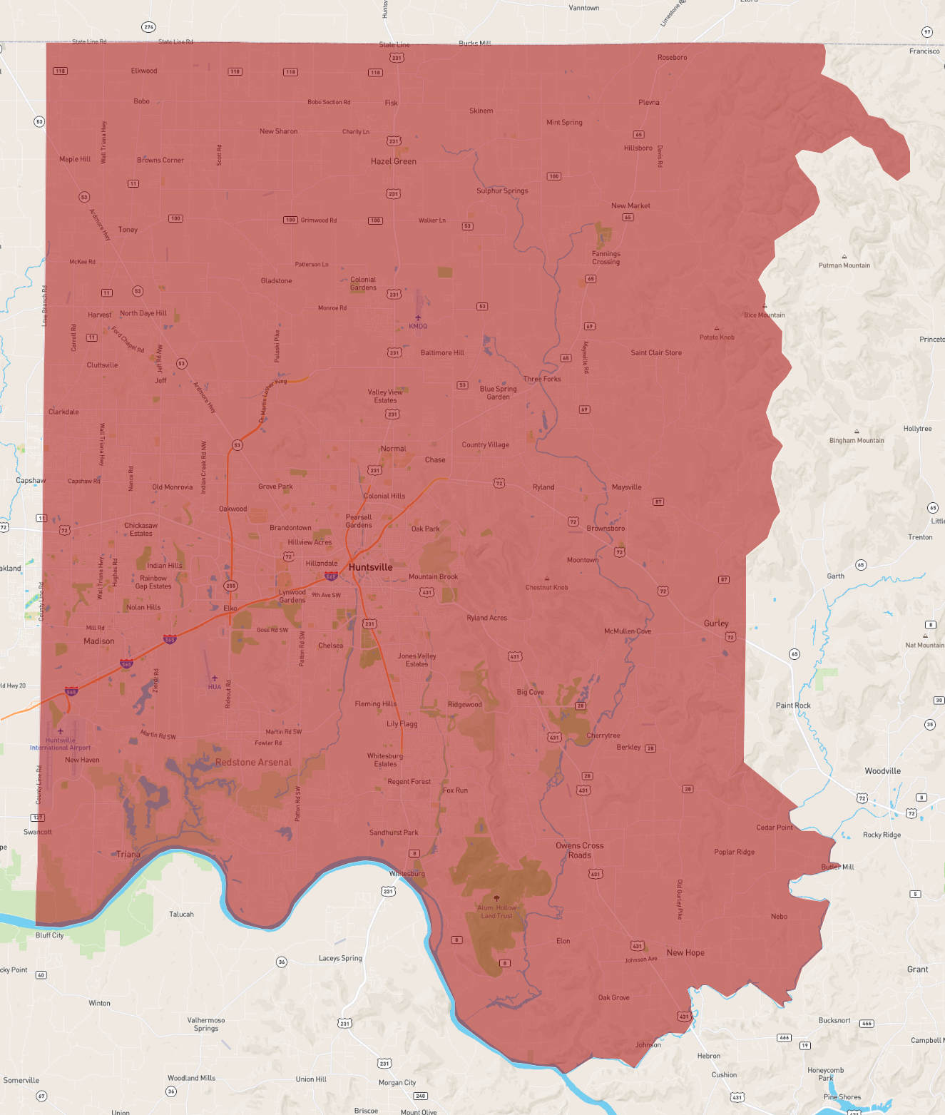 Madison County Alabama