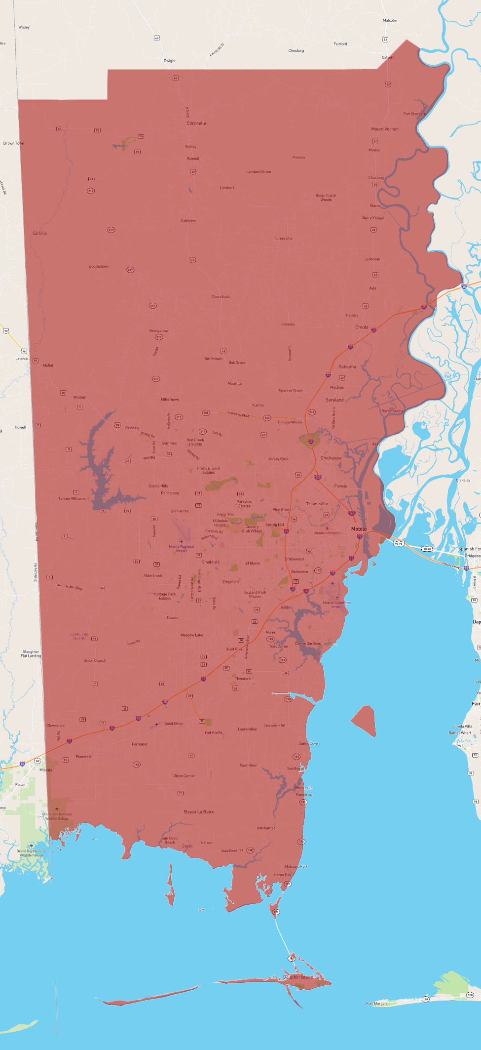 Alabama Mobile County