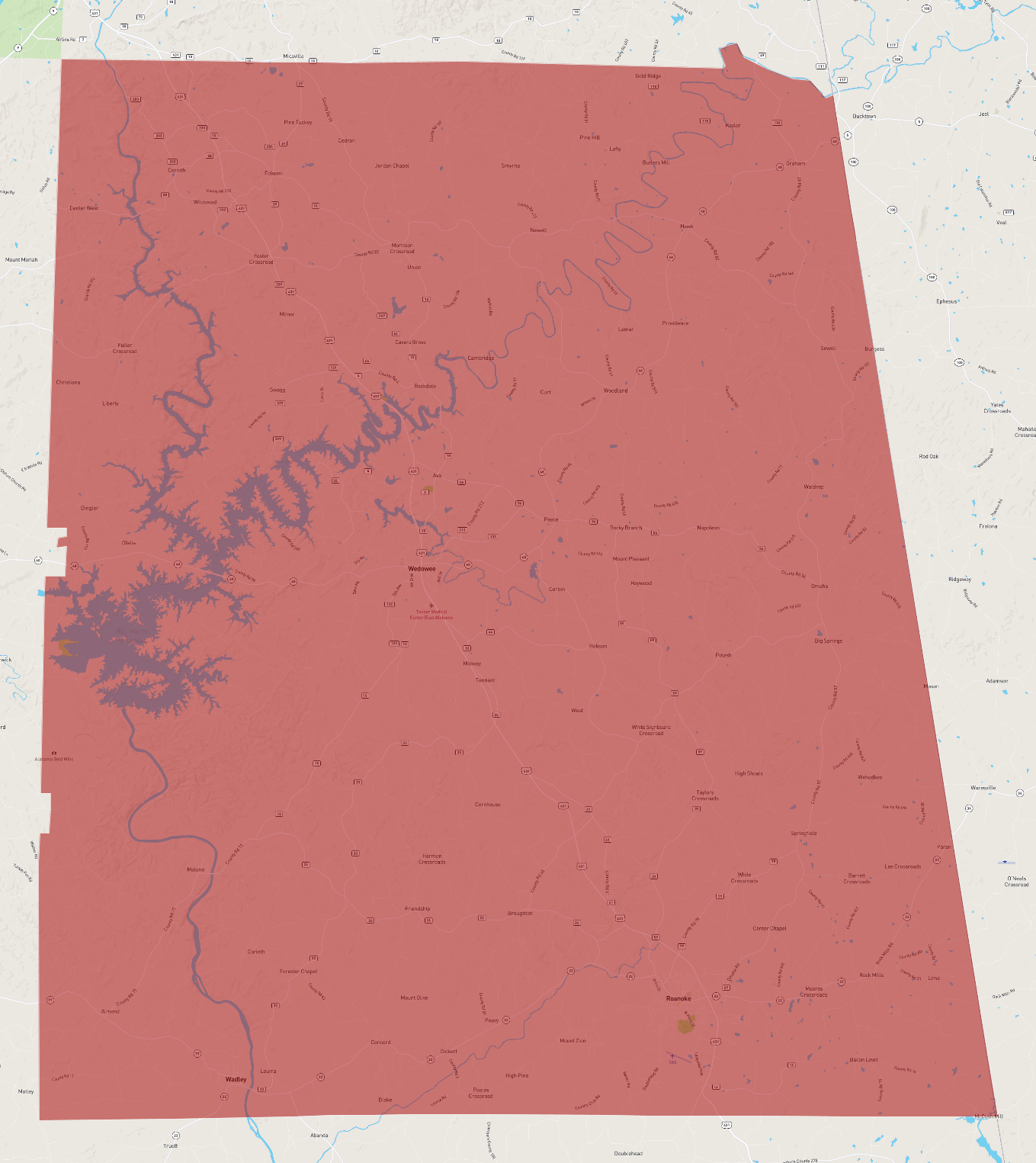 Alabama Randolph County