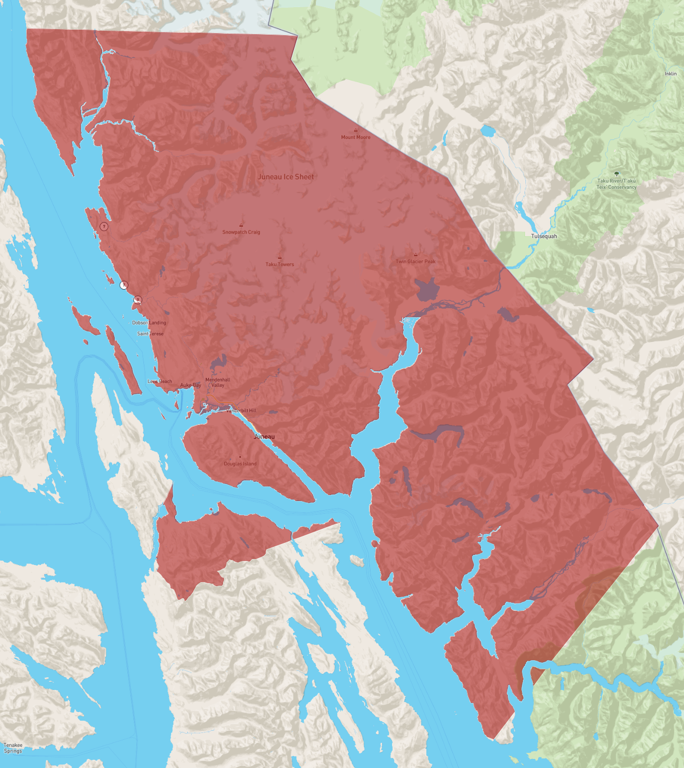 Alaska juneau atlasbig