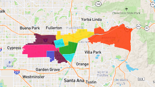 Neighbourhoods in Anaheim Thumbnail