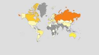 الإنتاج العالمي من الشوفان حسب البلد Thumbnail