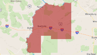 La Paz County Map Arizona La Paz County - Atlasbig.com