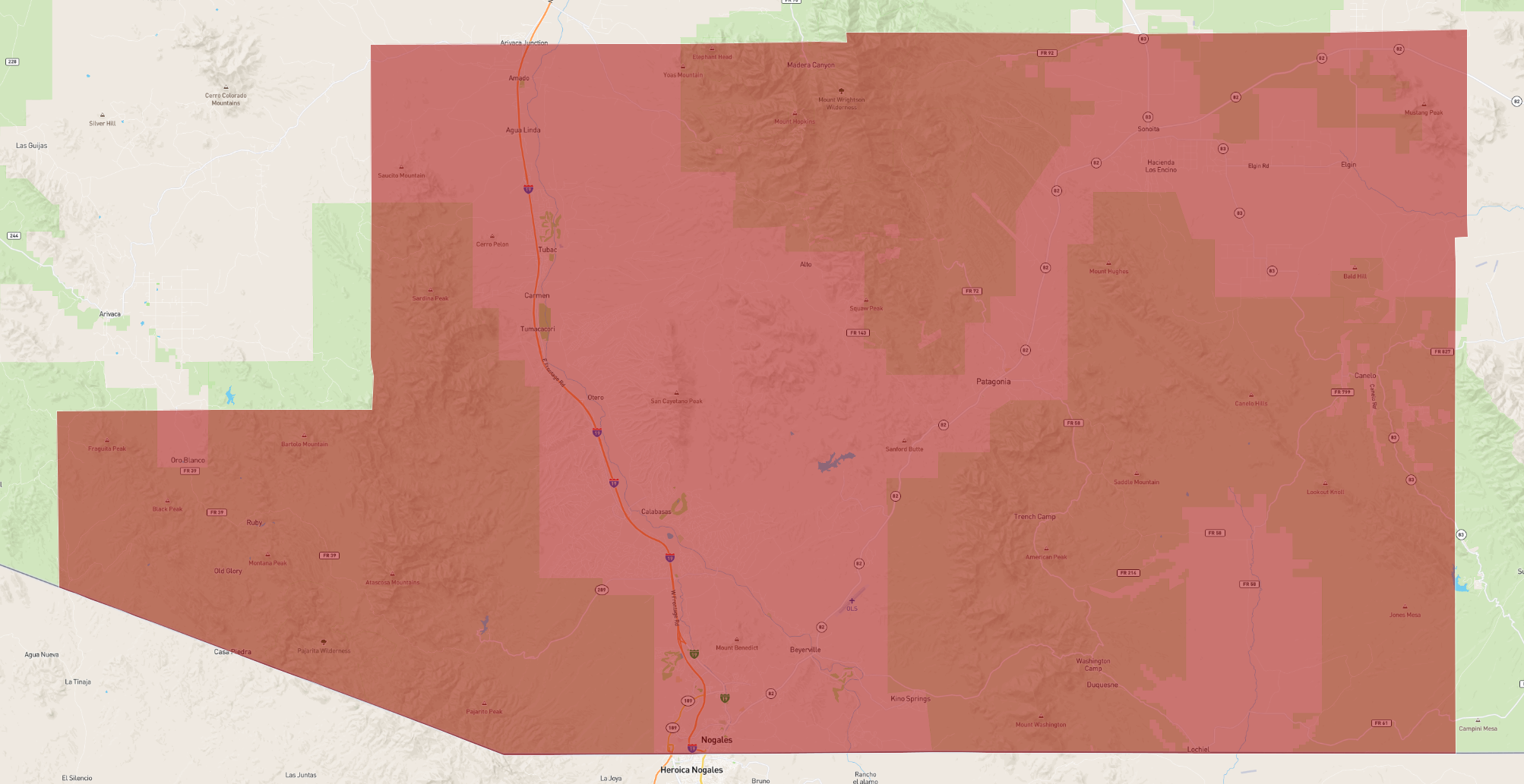 Arizona Santa Cruz County