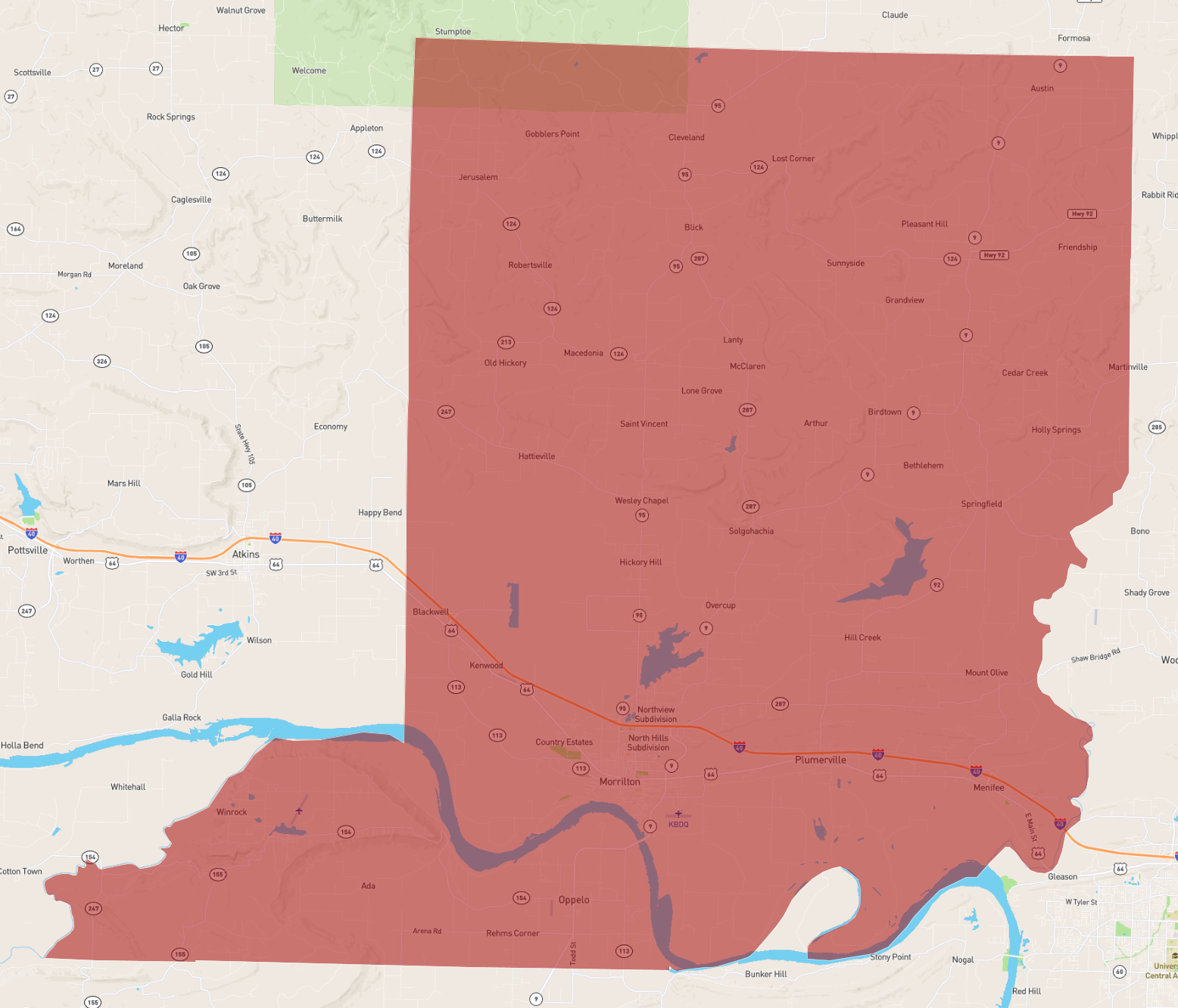 Arkansas Conway County