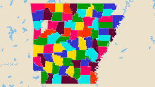 Counties in Arkansas Thumbnail