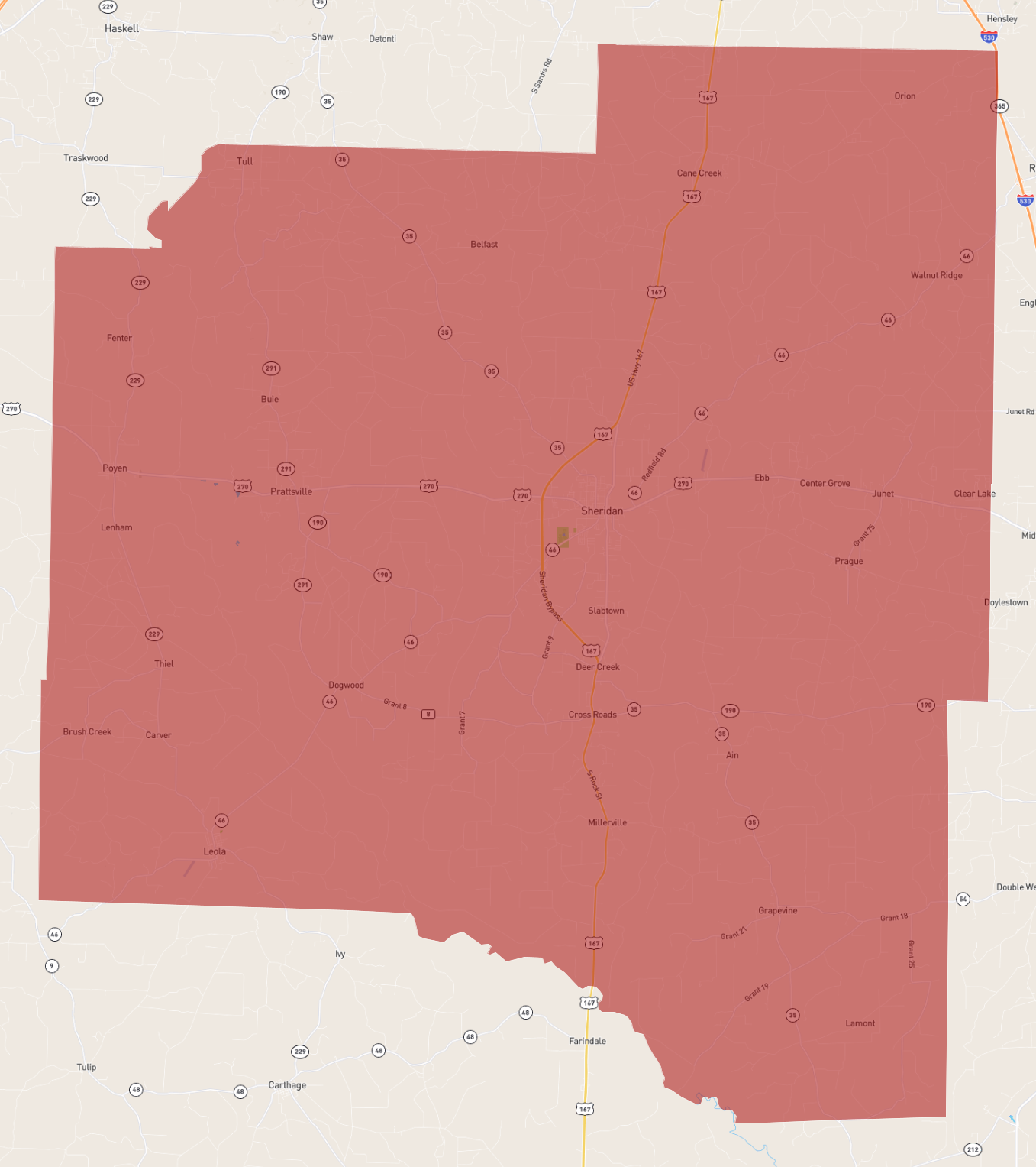 Arkansas Grant County