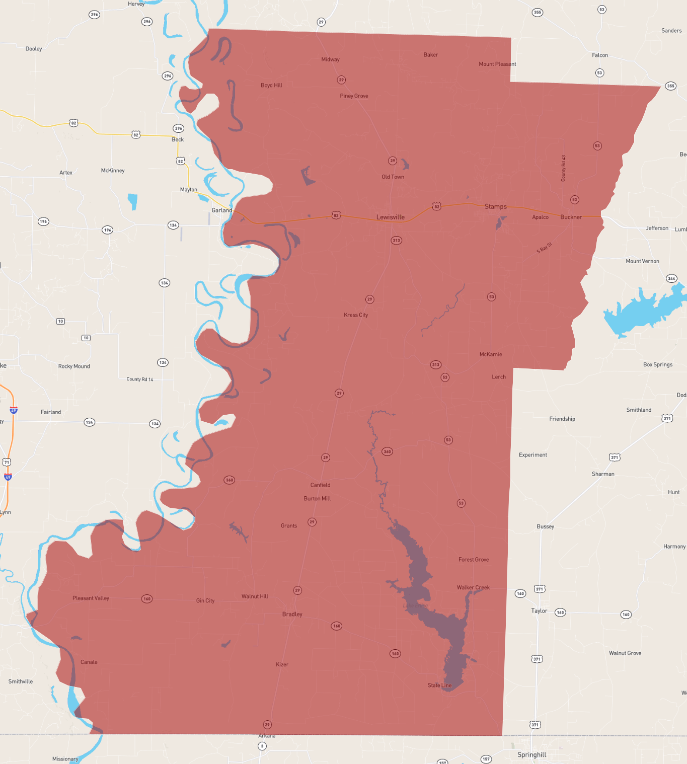 Arkansas Lafayette County