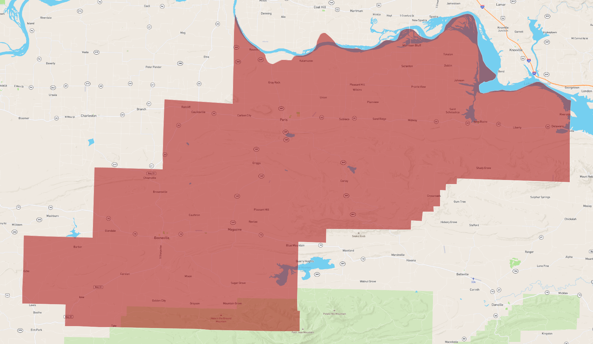 Arkansas Logan County
