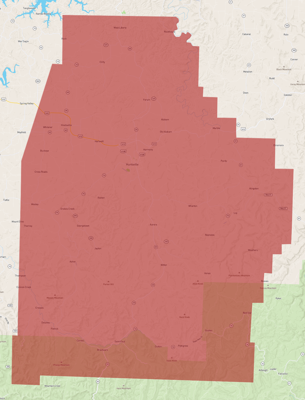 Arkansas Madison County