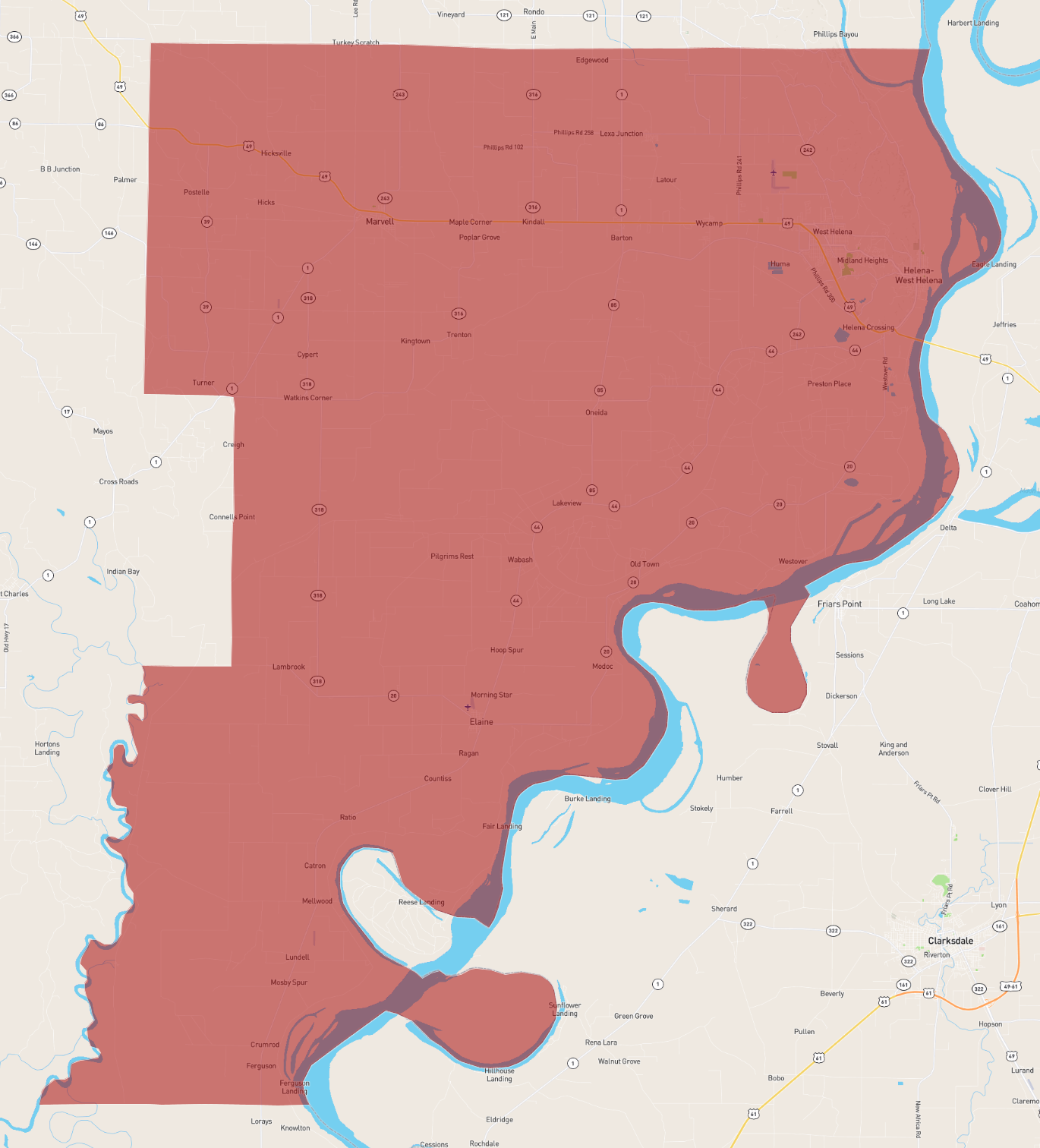 Arkansas Phillips County