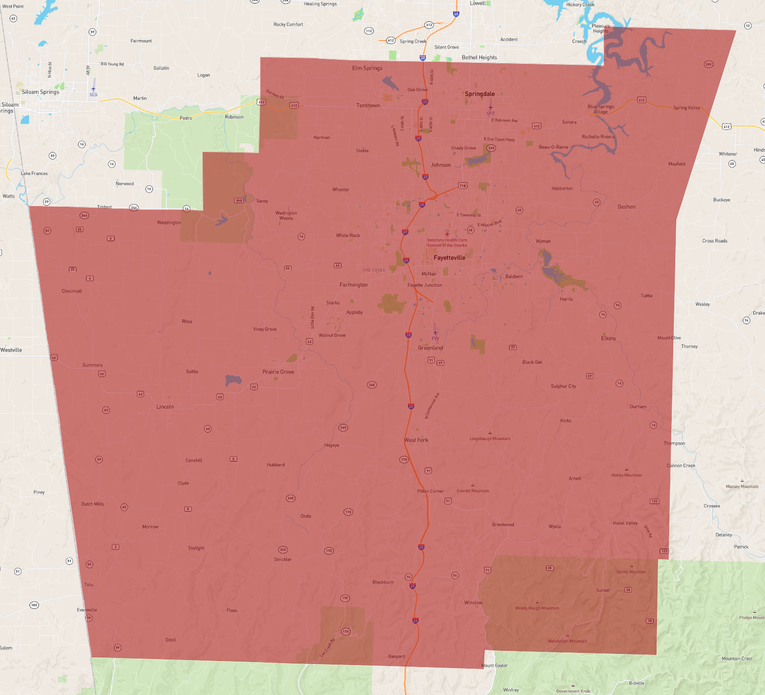 Arkansas Washington County