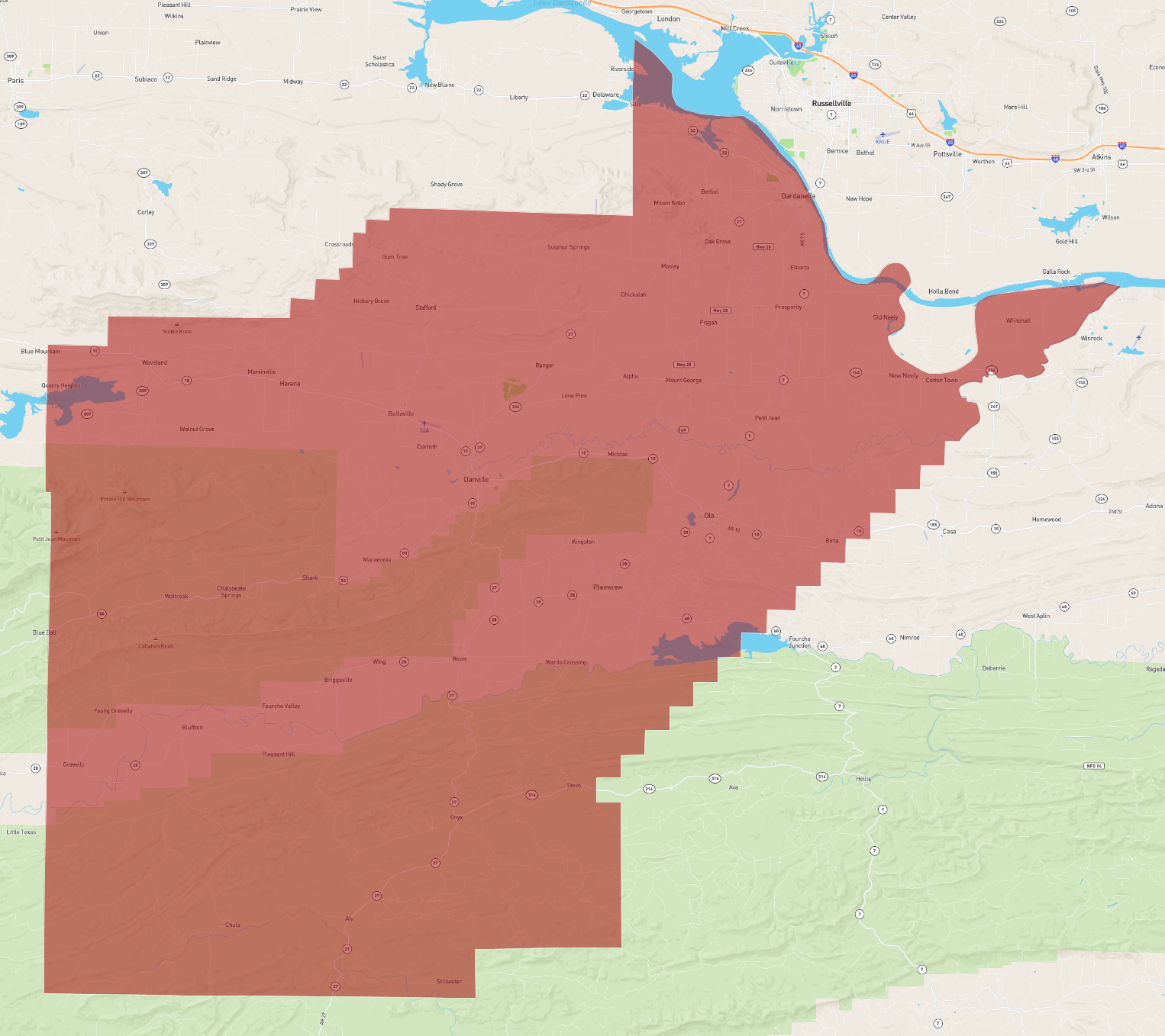 Arkansas Yell County