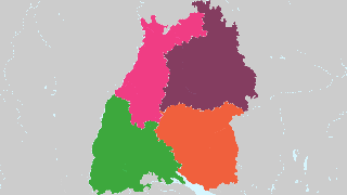 Regierungsbezirke Baden-Württemberg Thumbnail
