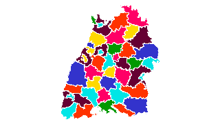 Land- und Stadtkreise in Baden-Württemberg Thumbnail