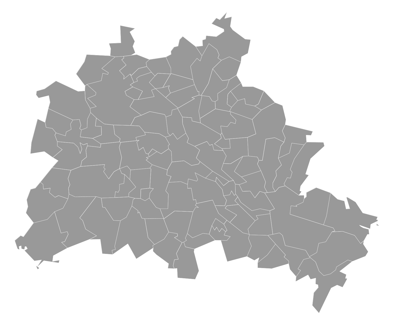 Berlin Mietspiegel Karte - AtlasBig.com