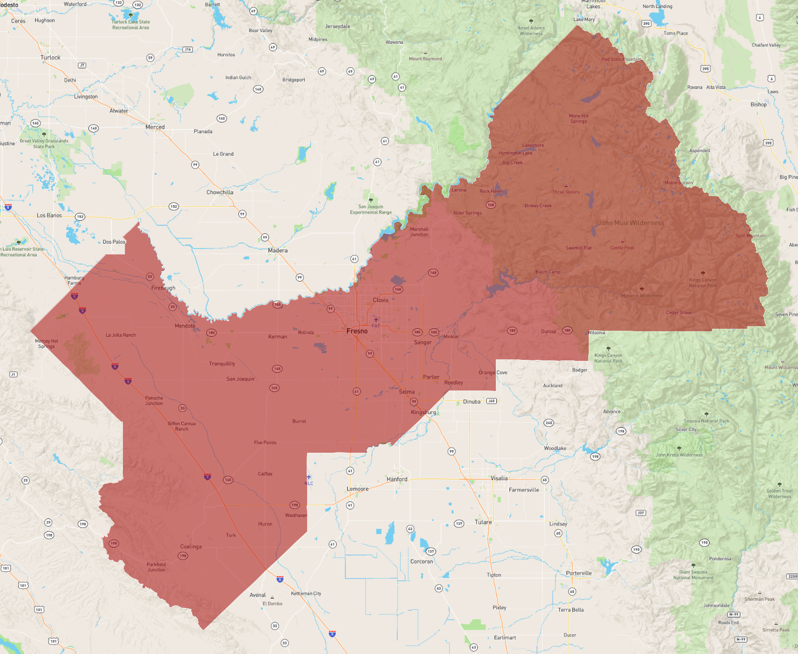 California Fresno County