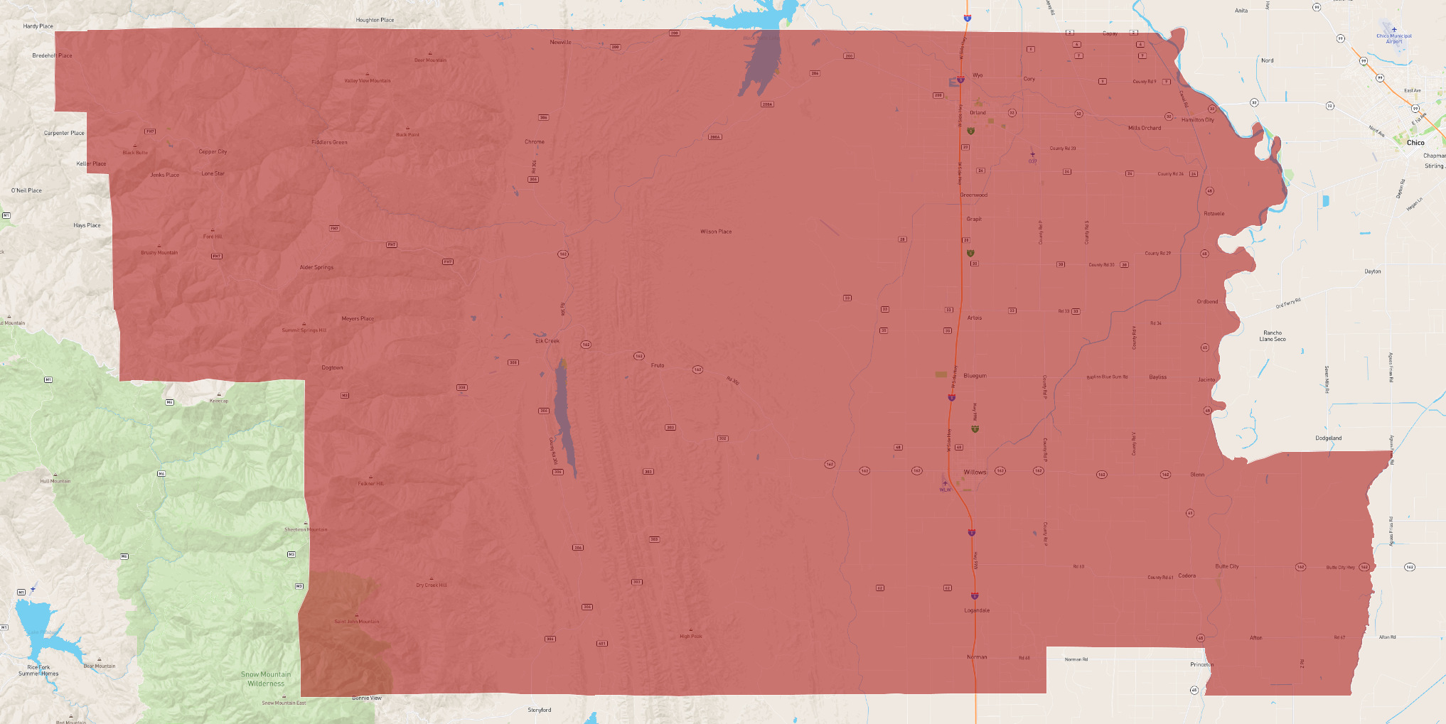California Glenn County