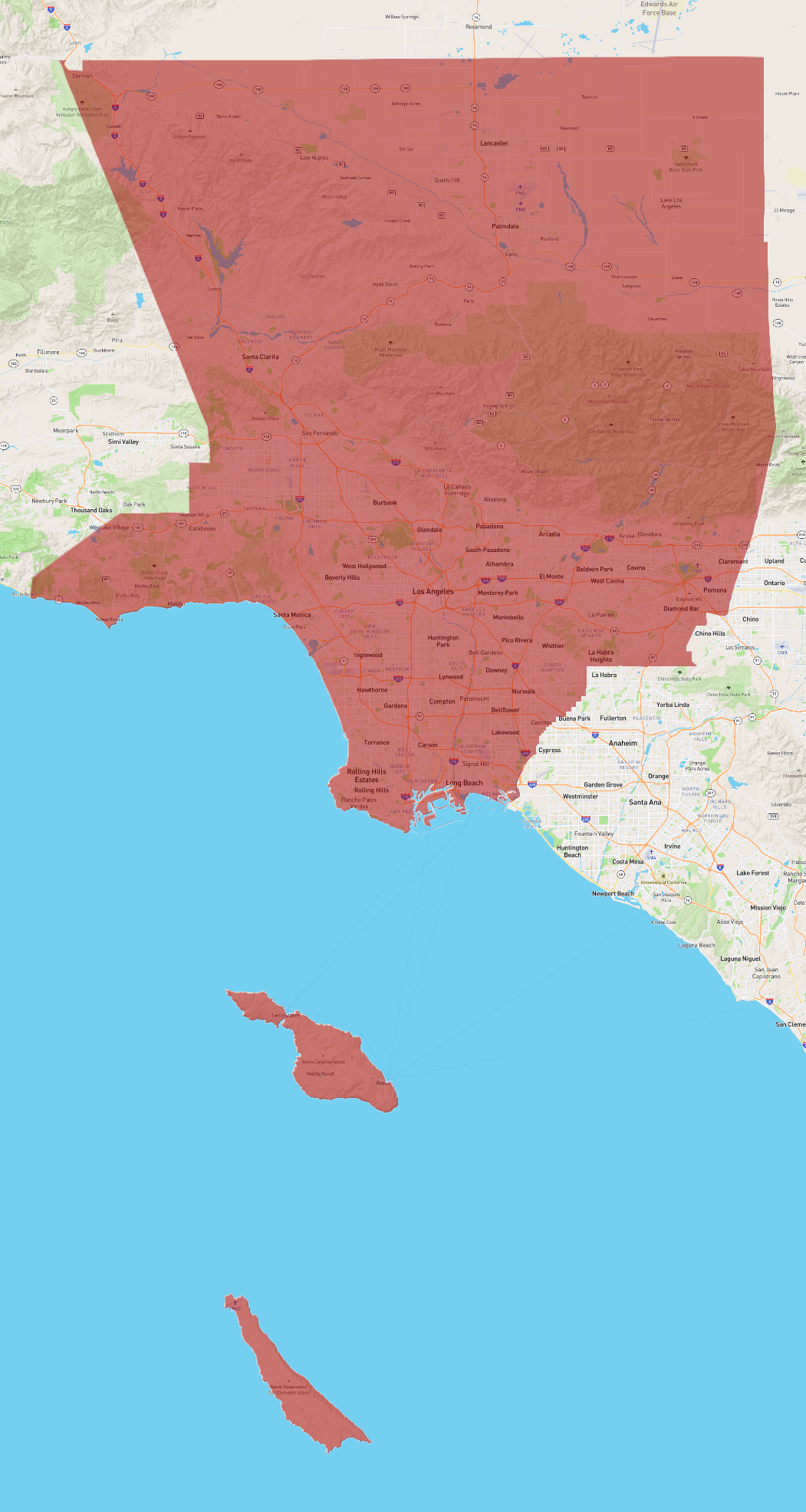 California Los Angeles County