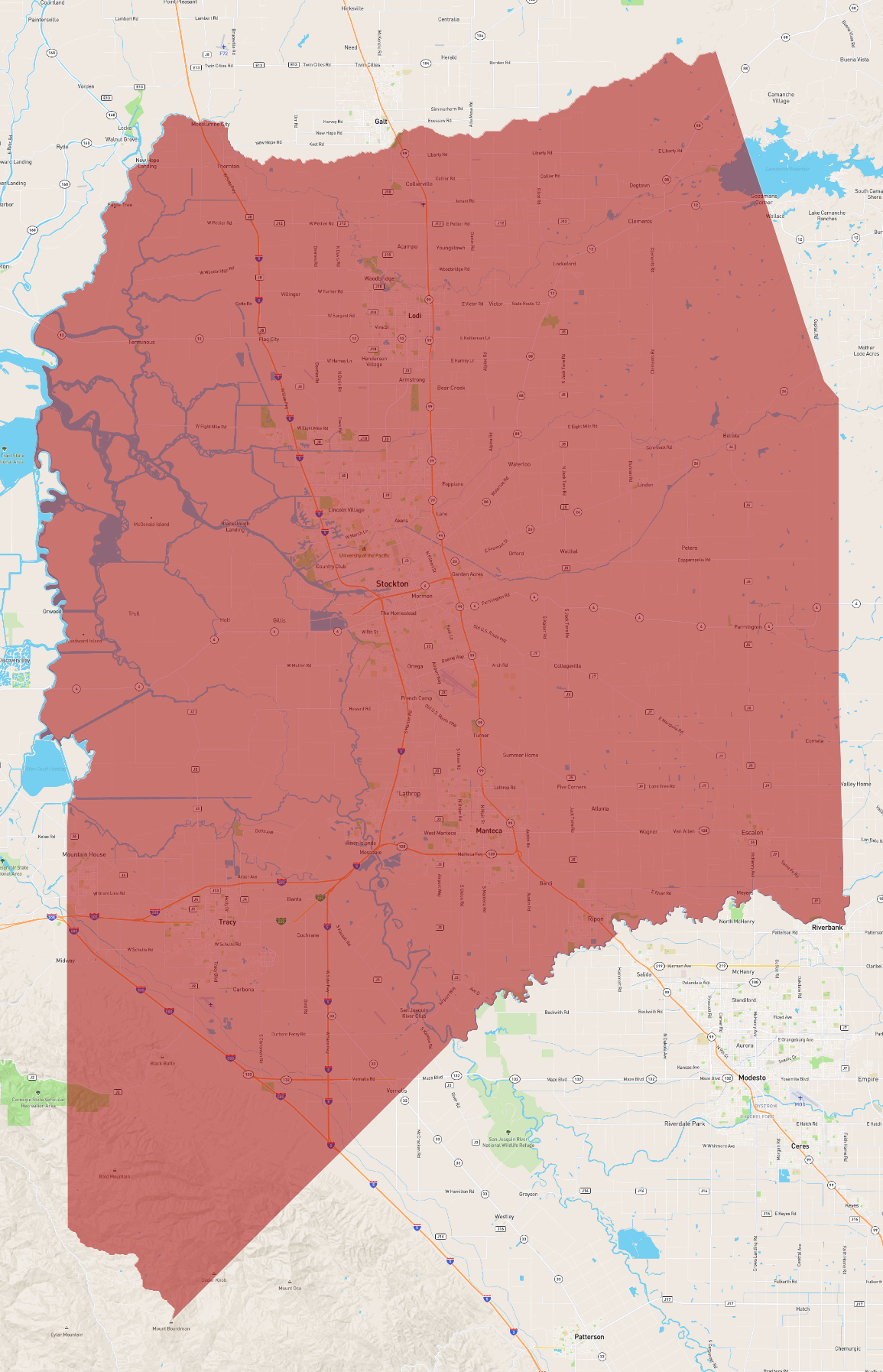 California San Joaquin County