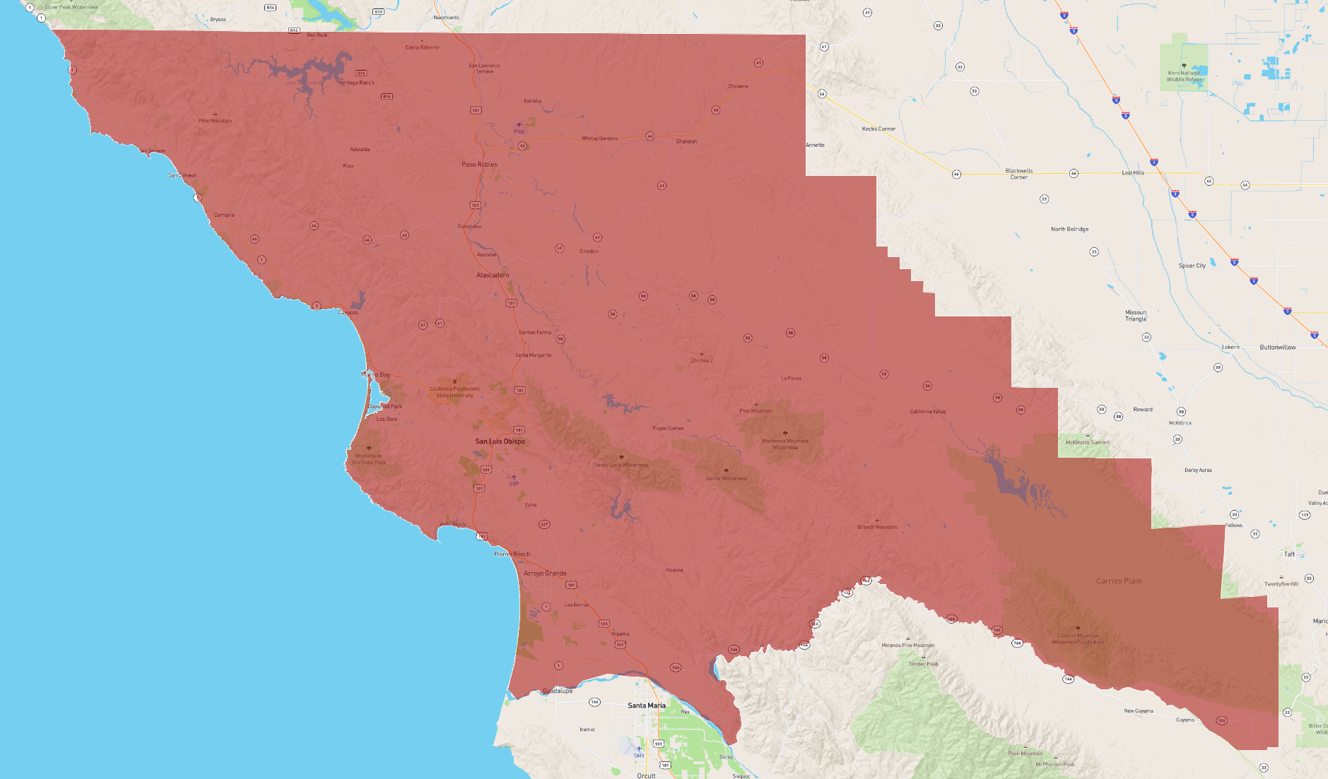 California San Luis Obispo County