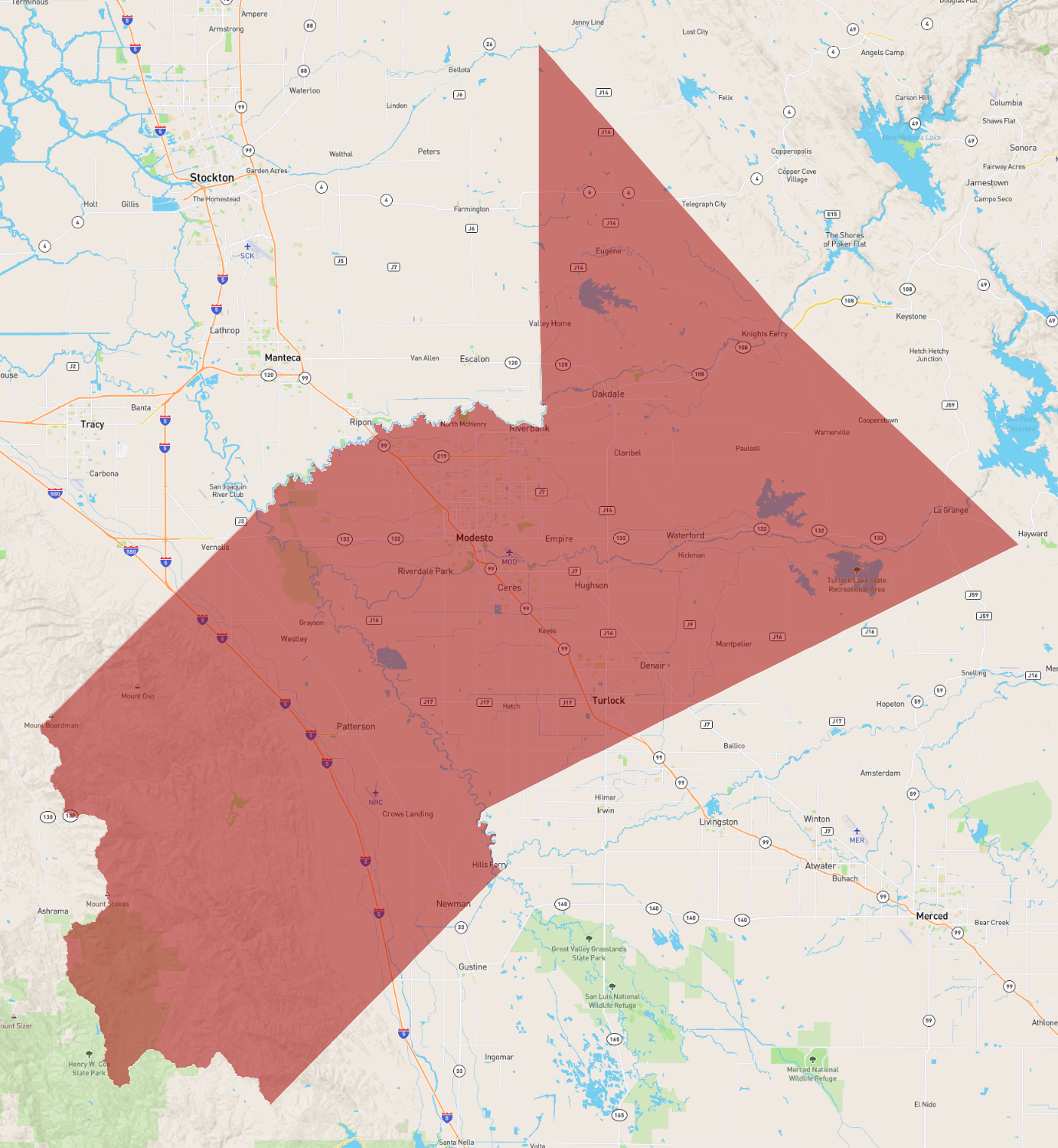 California Stanislaus County