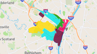 Zip Codes in City of Albany Thumbnail