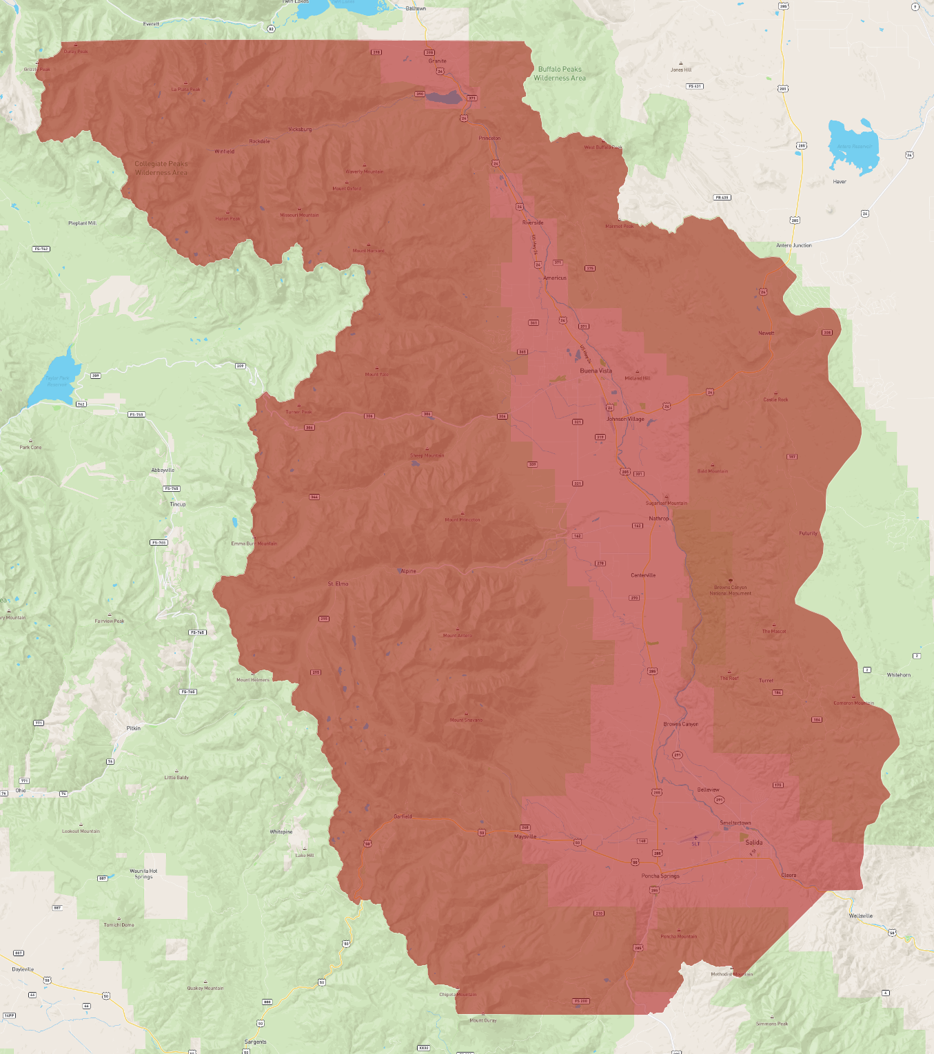 Colorado Chaffee County