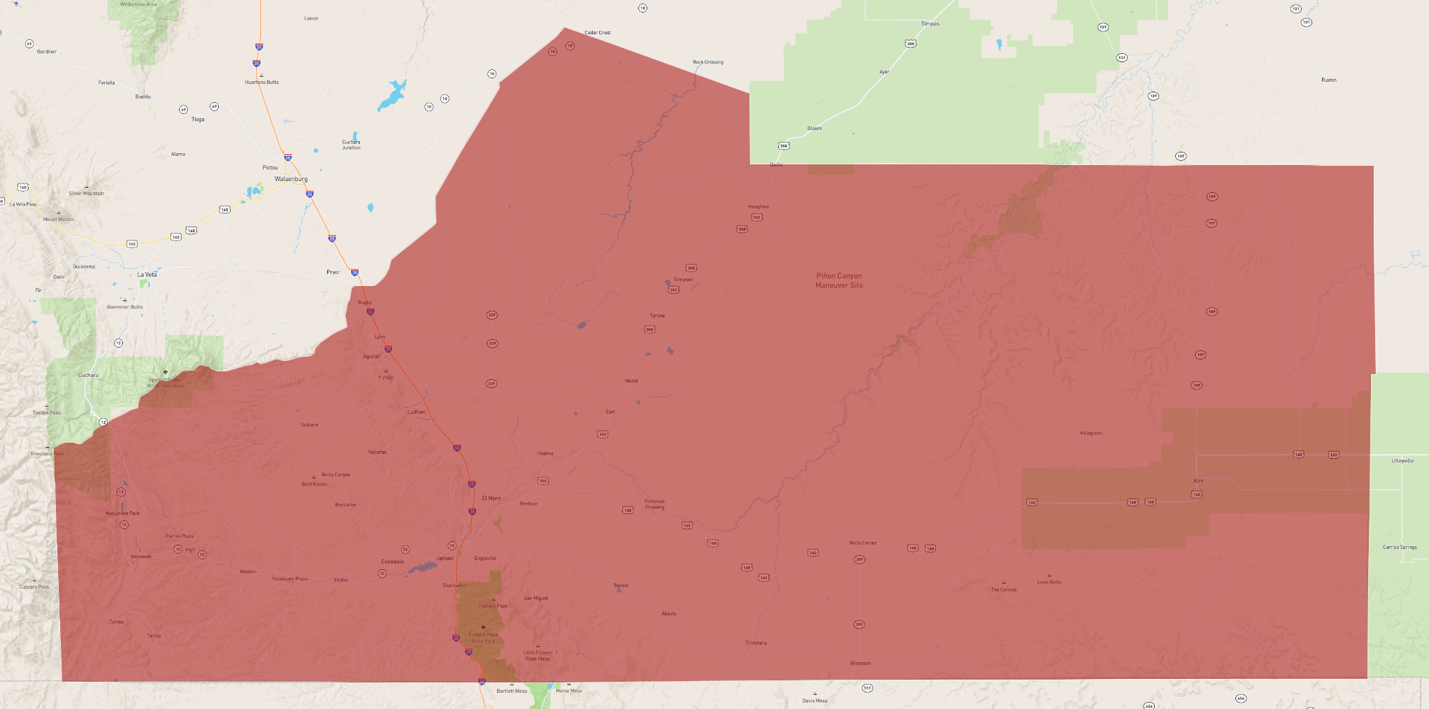 Colorado Las Animas County