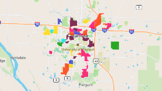 Neighbourhoods in Columbia Thumbnail