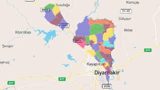 oktay erdoğan Diyarbakır Haritaları