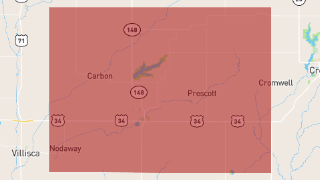 Iowa Adams County Thumbnail